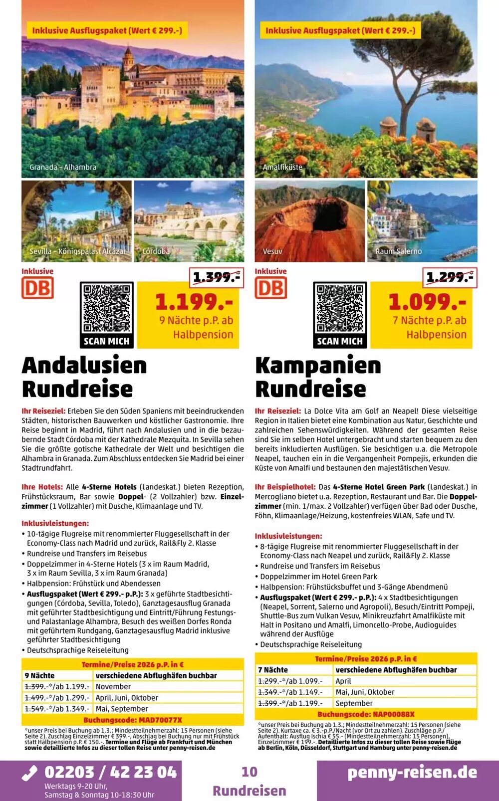 Penny Reisen Prospekt (ab 01.02.2026) zum Blättern - Seite 10