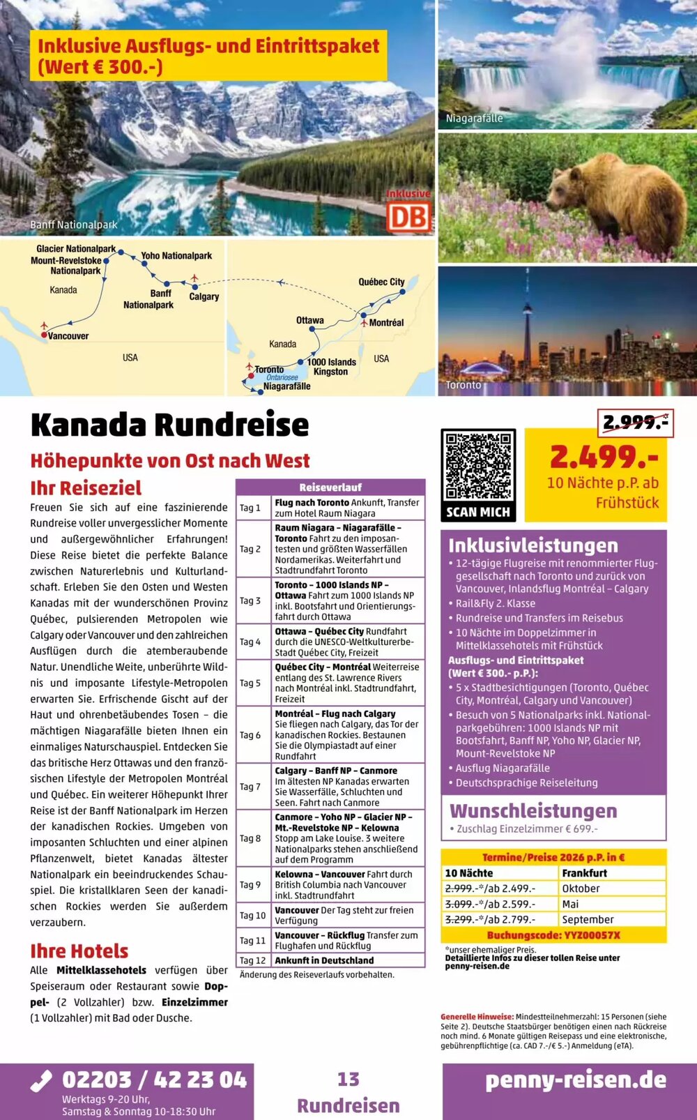 Penny Reisen Prospekt (ab 01.02.2026) zum Blättern - Seite 13