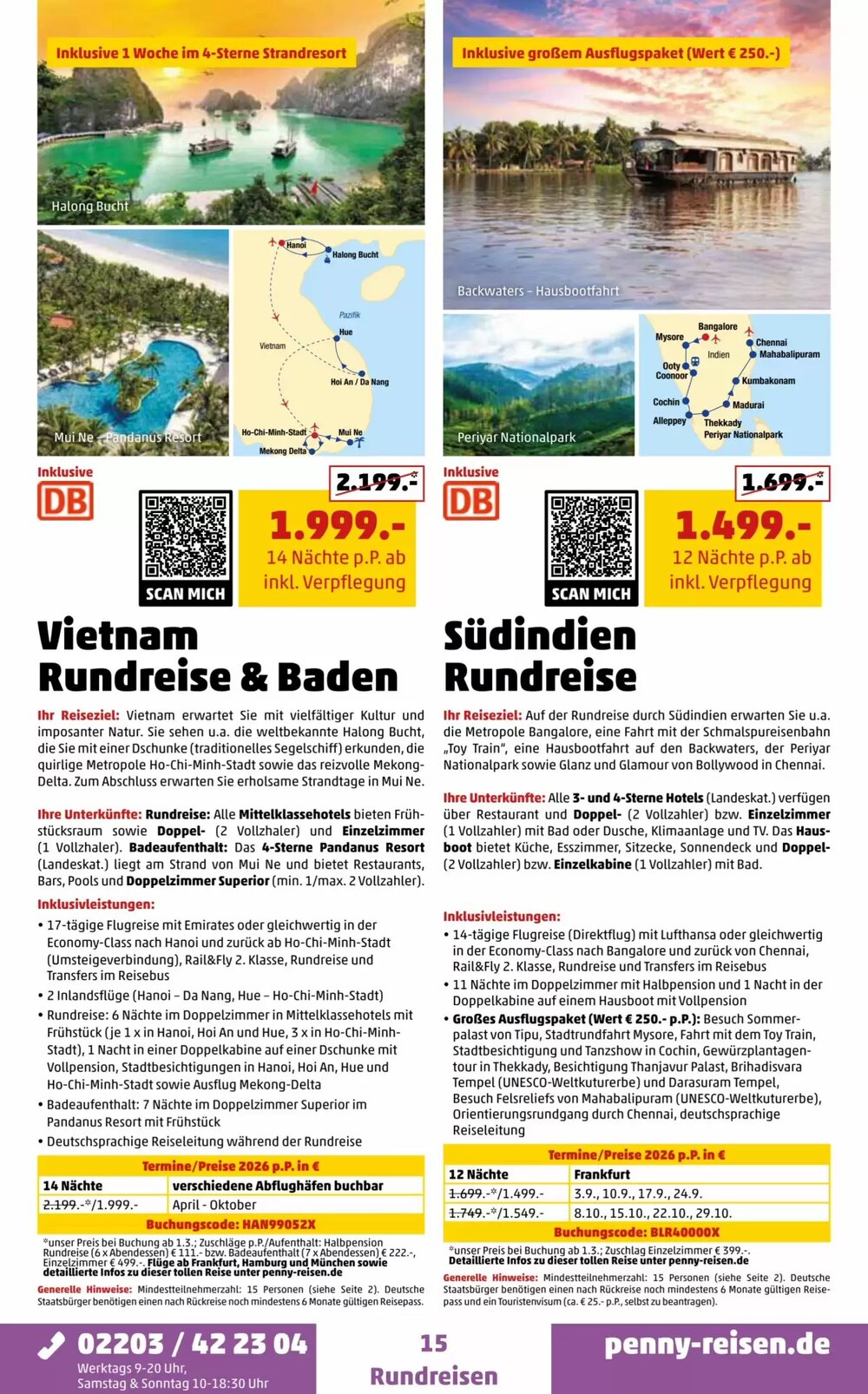 Penny Reisen Prospekt (ab 01.02.2026) zum Blättern - Seite 15