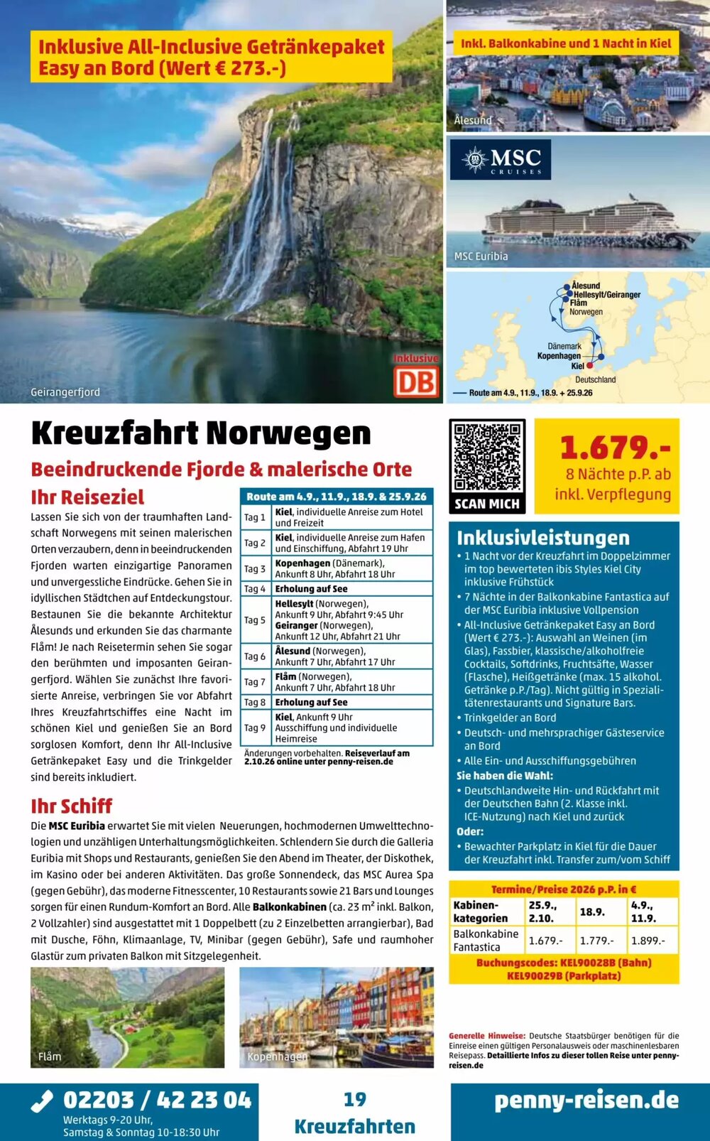 Penny Reisen Prospekt (ab 01.02.2026) zum Blättern - Seite 19
