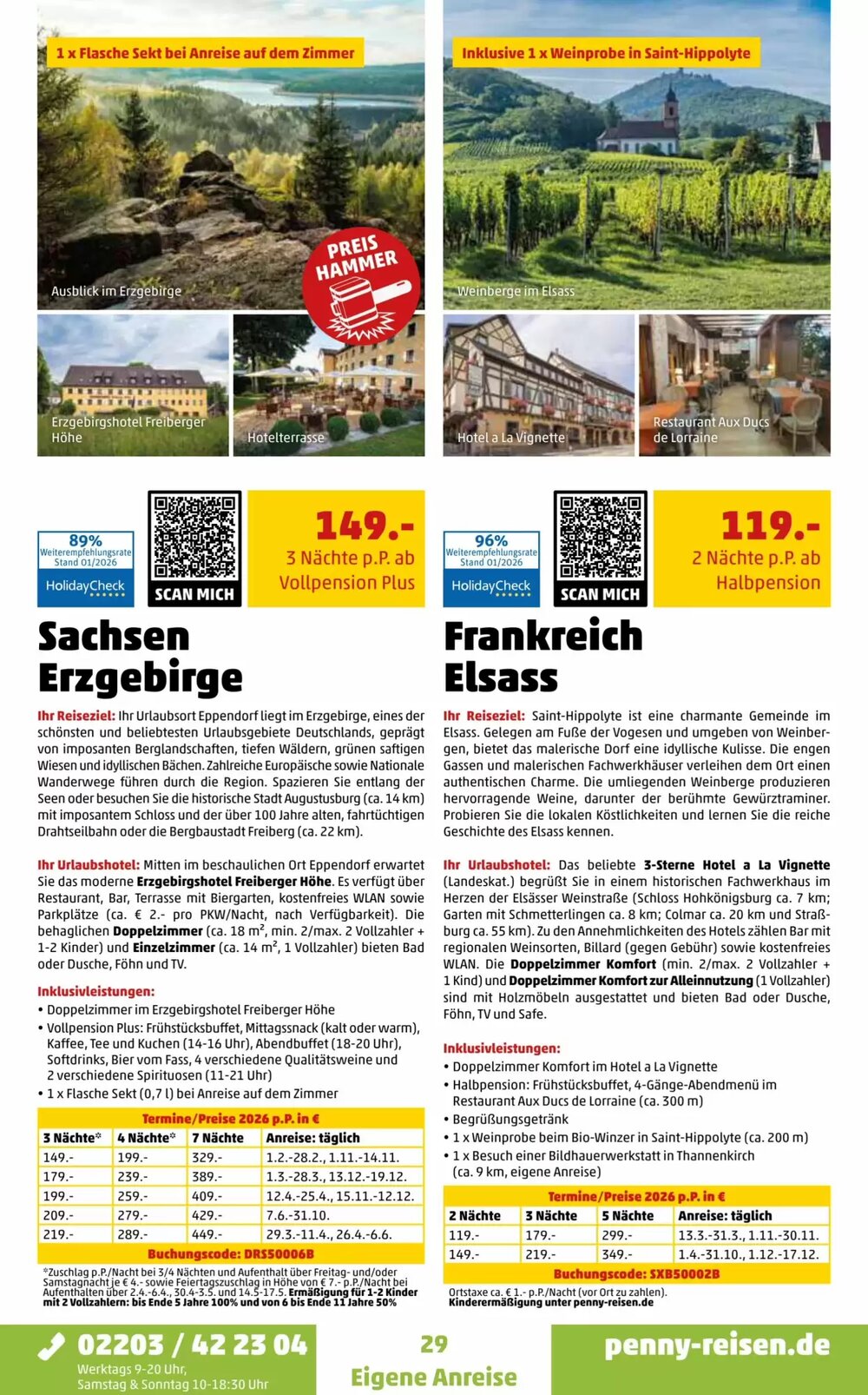 Penny Reisen Prospekt (ab 01.02.2026) zum Blättern - Seite 29