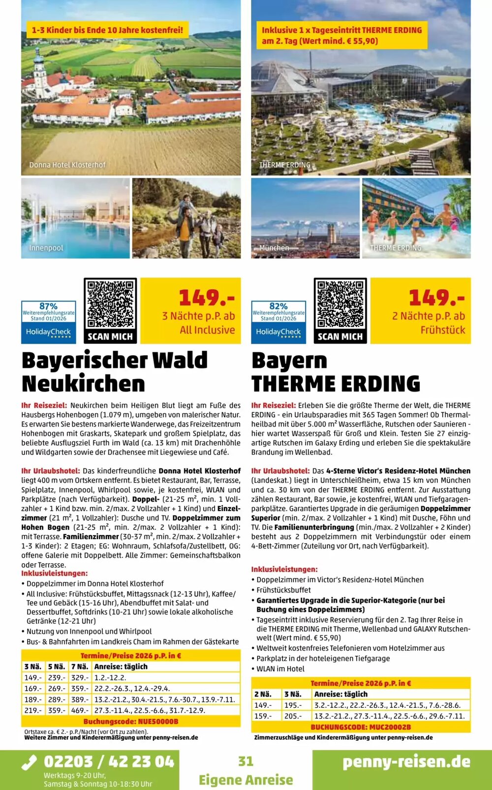 Penny Reisen Prospekt (ab 01.02.2026) zum Blättern - Seite 31