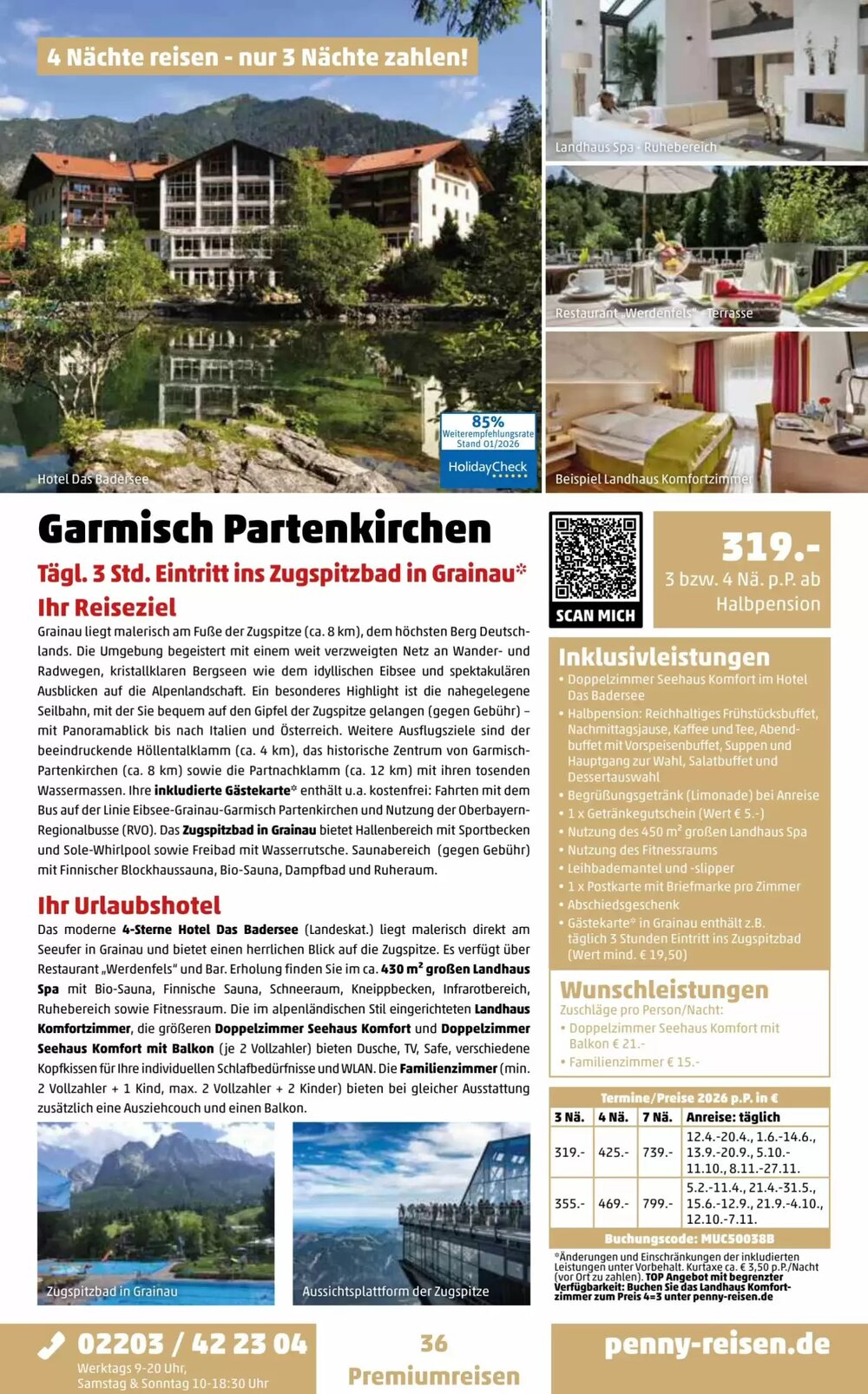 Penny Reisen Prospekt (ab 01.02.2026) zum Blättern - Seite 36