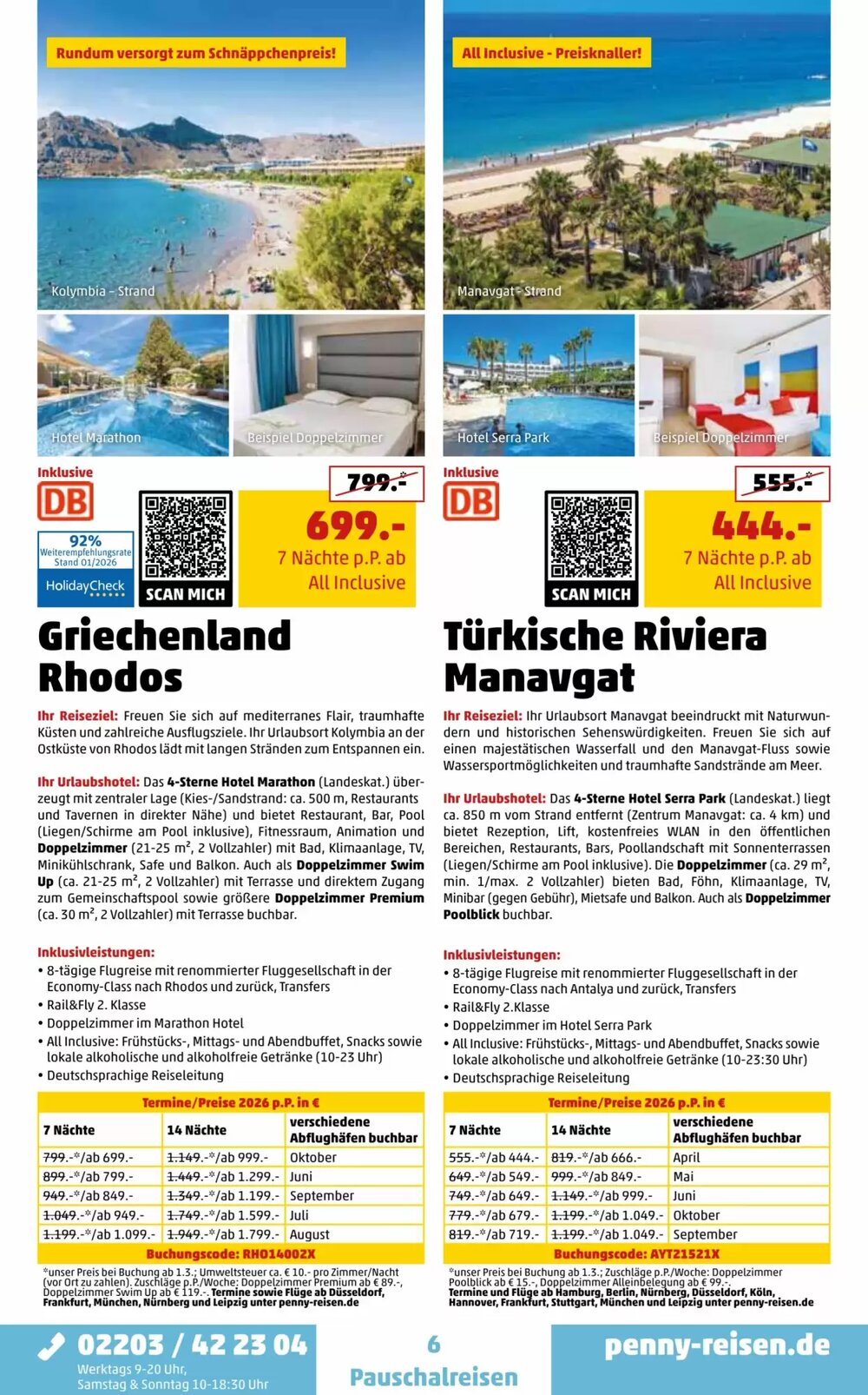 Penny Reisen Prospekt (ab 01.02.2026) zum Blättern - Seite 6