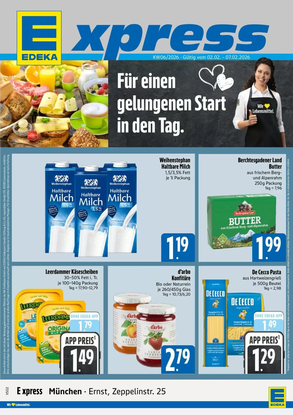 Edeka Xpress Prospekt (ab 01.02.2026) zum Blättern - Seite 1