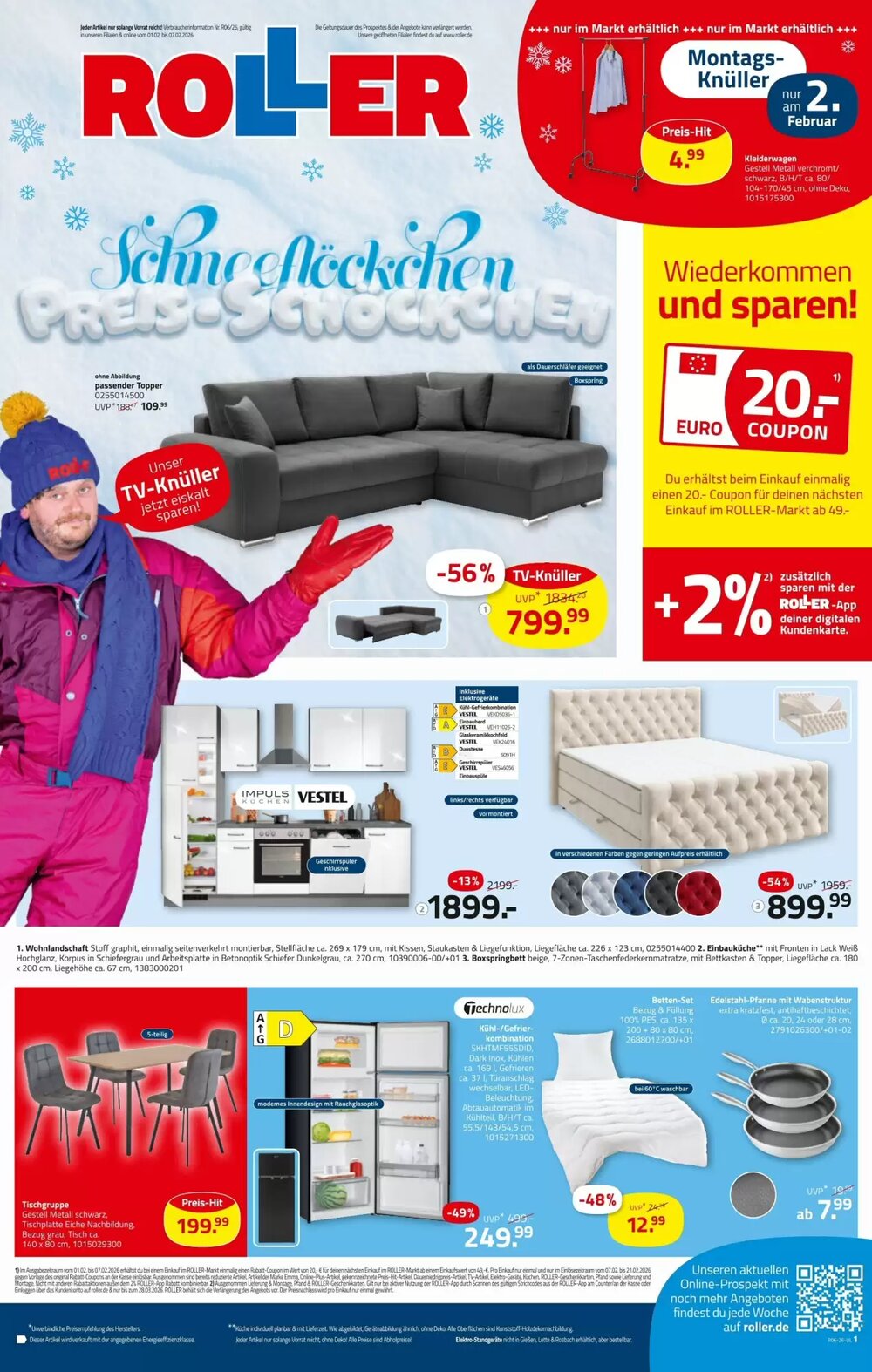 ROLLER Prospekt (ab 01.02.2026) zum Blättern - Seite 1