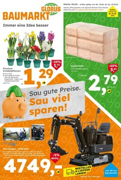 Globus Baumarkt Prospekt (ab 01.02.2026) zum Blättern