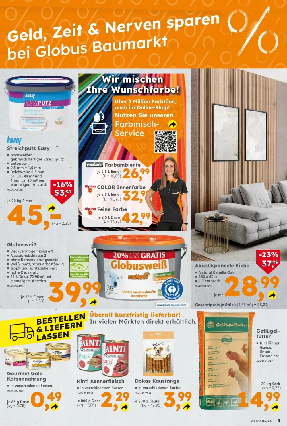 Globus Baumarkt Prospekt (ab 01.02.2026) zum Blättern - Seite 3