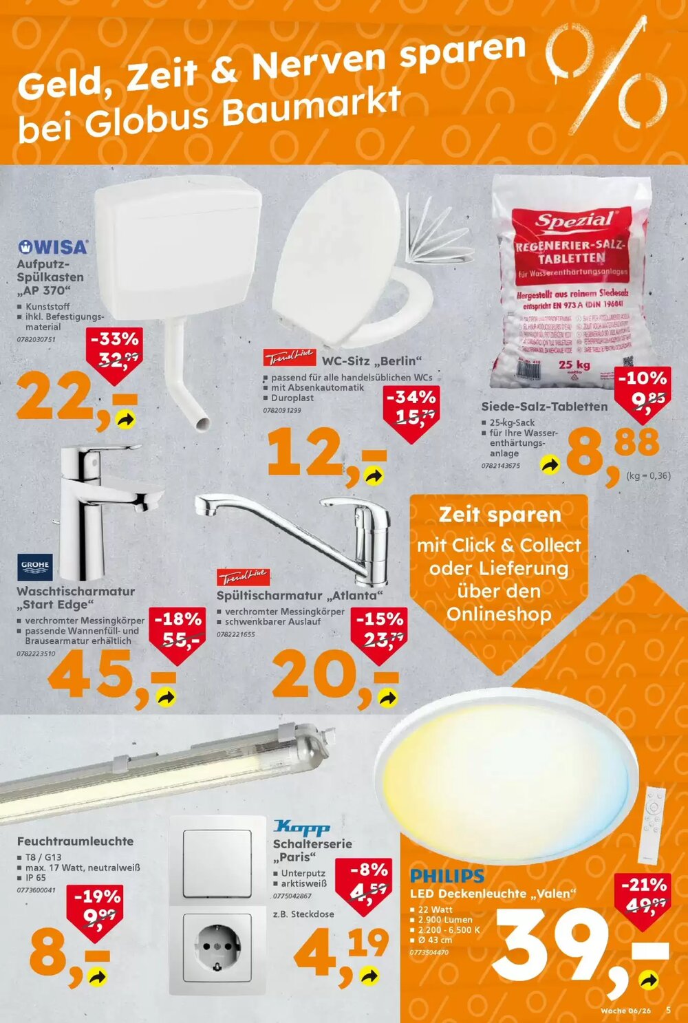 Globus Baumarkt Prospekt (ab 01.02.2026) zum Blättern - Seite 5