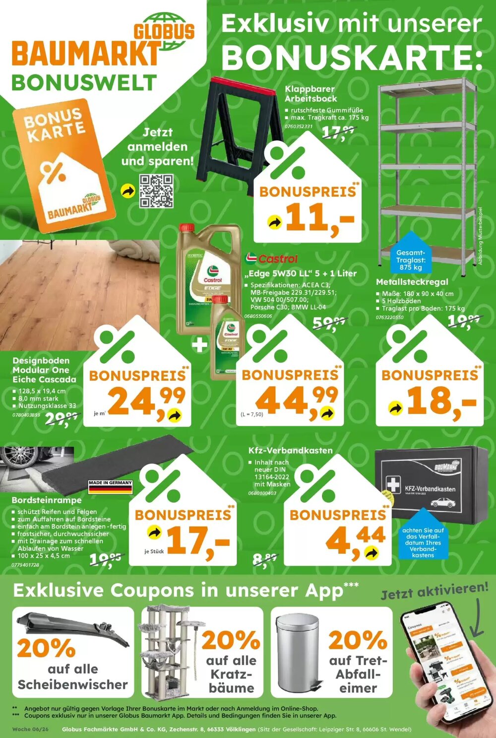 Globus Baumarkt Prospekt (ab 01.02.2026) zum Blättern - Seite 8