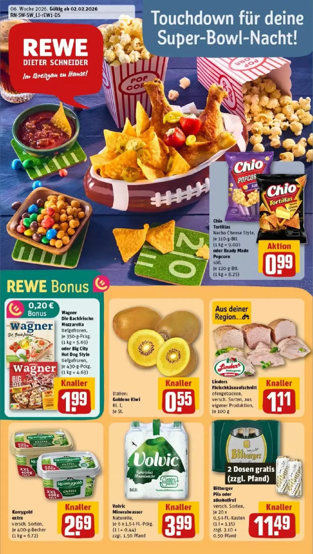 REWE Prospekt (ab 01.02.2026) zum Blättern - Seite 1