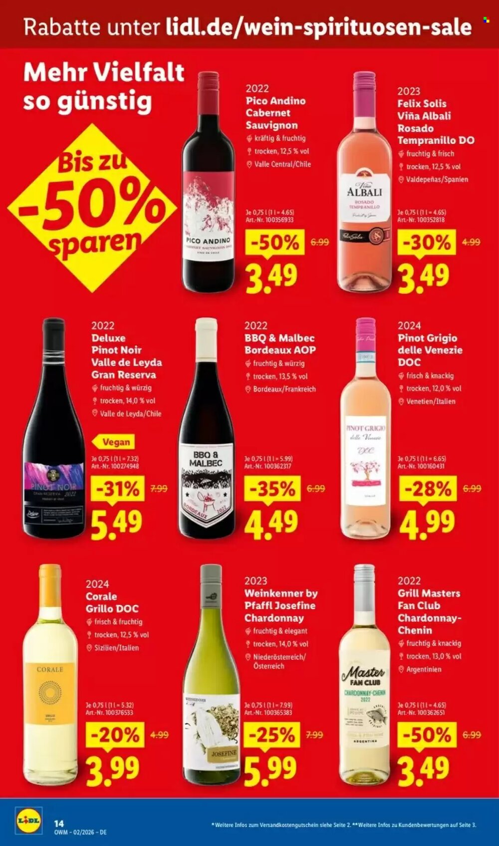 Lidl Prospekt (ab 01.02.2026) zum Blättern - Seite 14