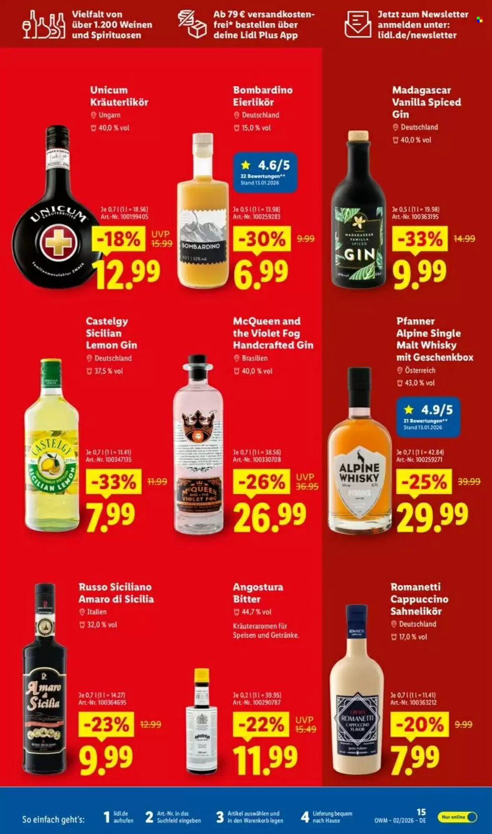 Lidl Prospekt (ab 01.02.2026) zum Blättern - Seite 15