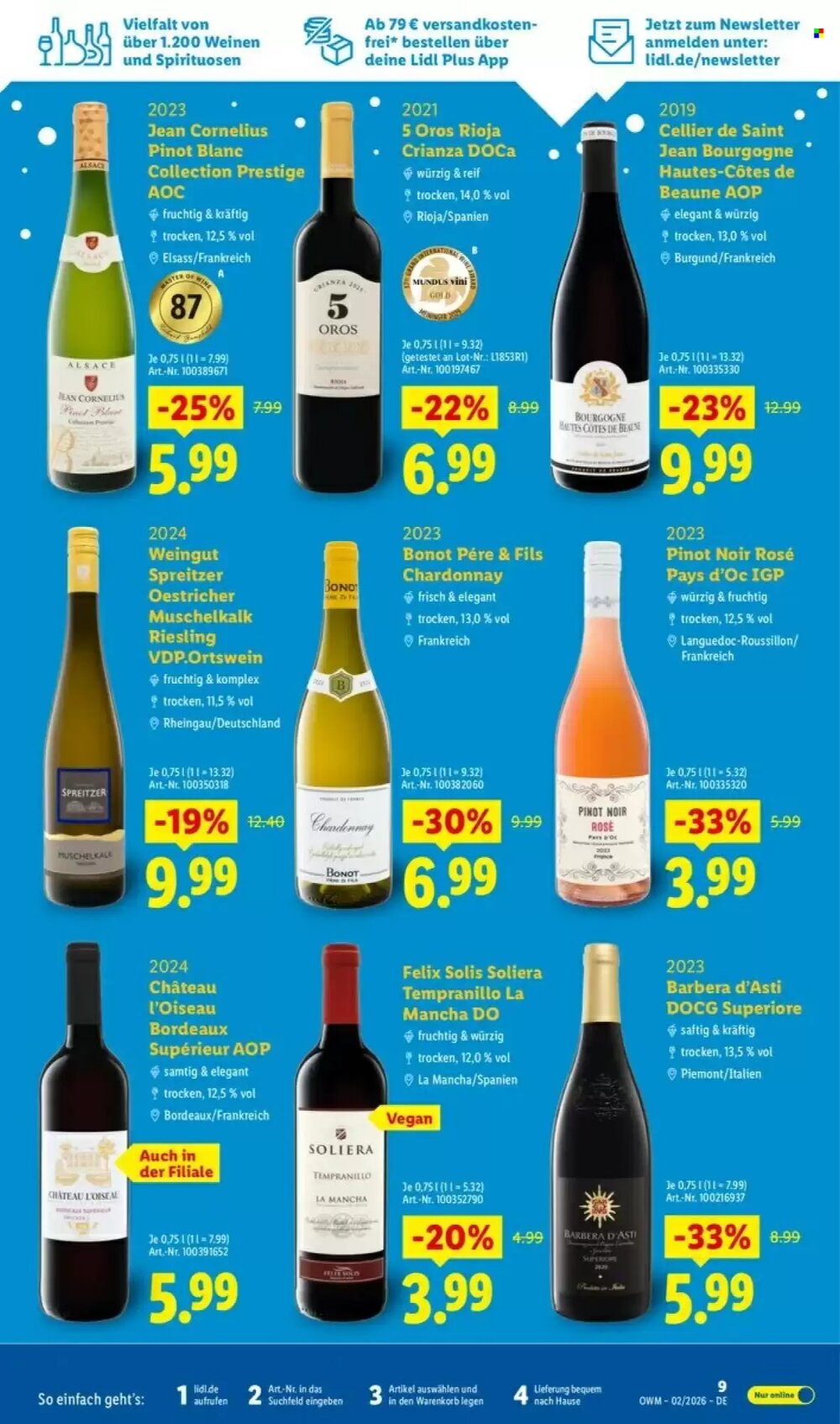 Lidl Prospekt (ab 01.02.2026) zum Blättern - Seite 9