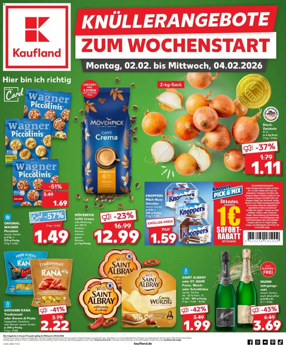 Kaufland Prospekt (ab 01.02.2026) zum Blättern - Seite 1