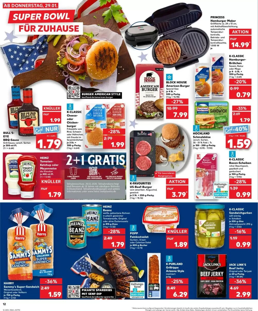 Kaufland Prospekt (ab 01.02.2026) zum Blättern - Seite 12