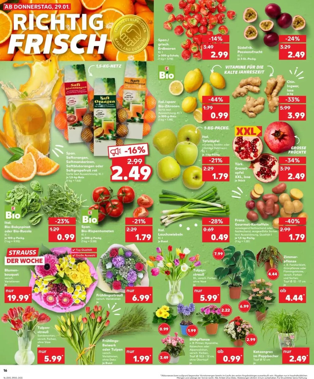 Kaufland Prospekt (ab 01.02.2026) zum Blättern - Seite 16