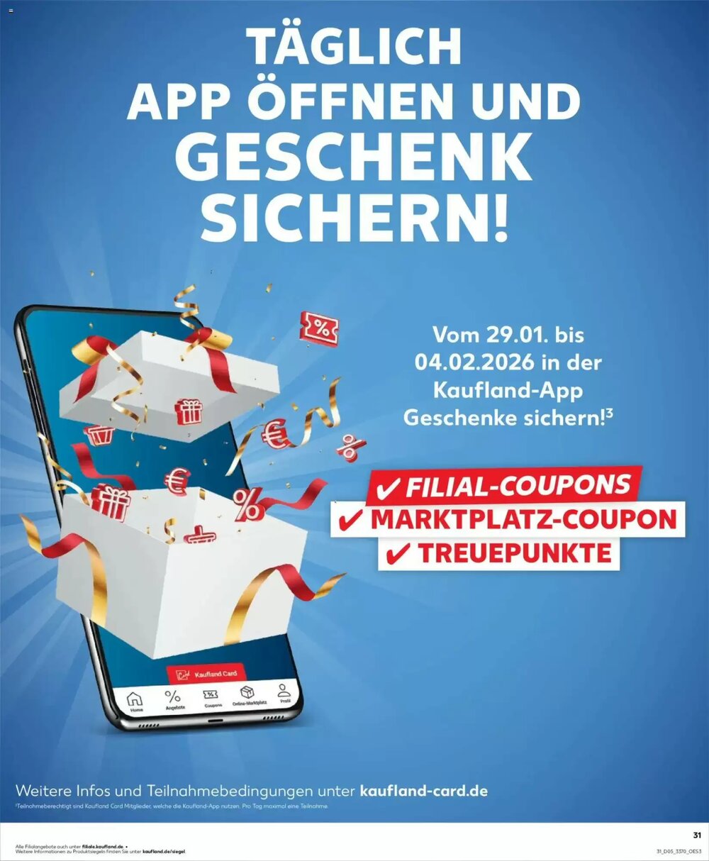 Kaufland Prospekt (ab 01.02.2026) zum Blättern - Seite 31