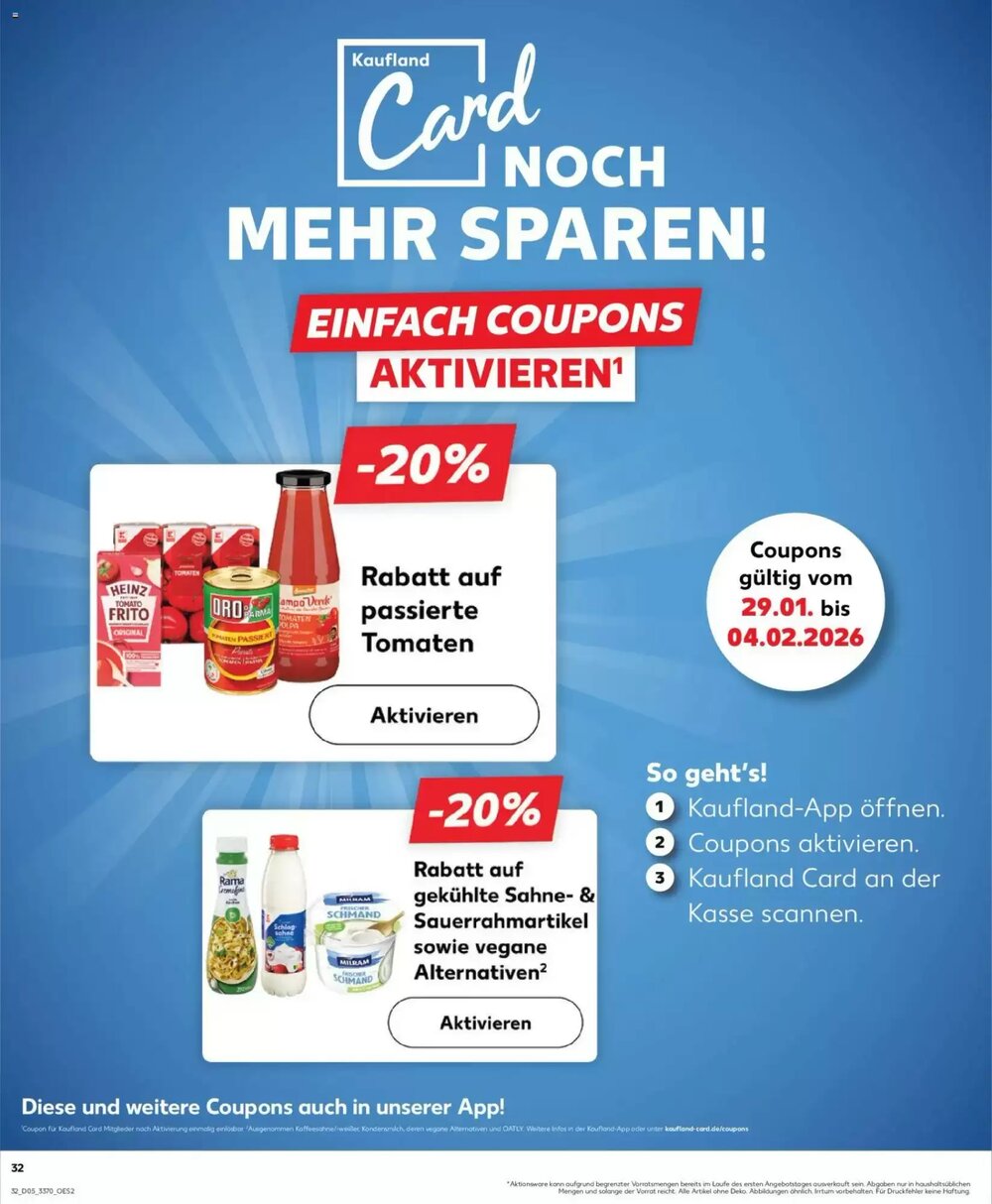 Kaufland Prospekt (ab 01.02.2026) zum Blättern - Seite 32