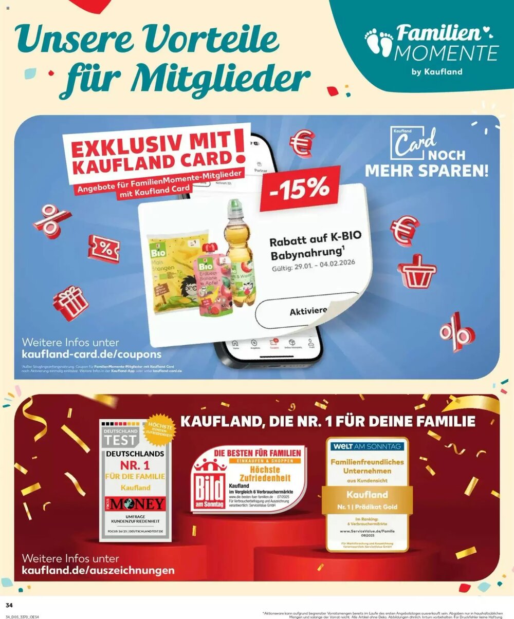 Kaufland Prospekt (ab 01.02.2026) zum Blättern - Seite 34