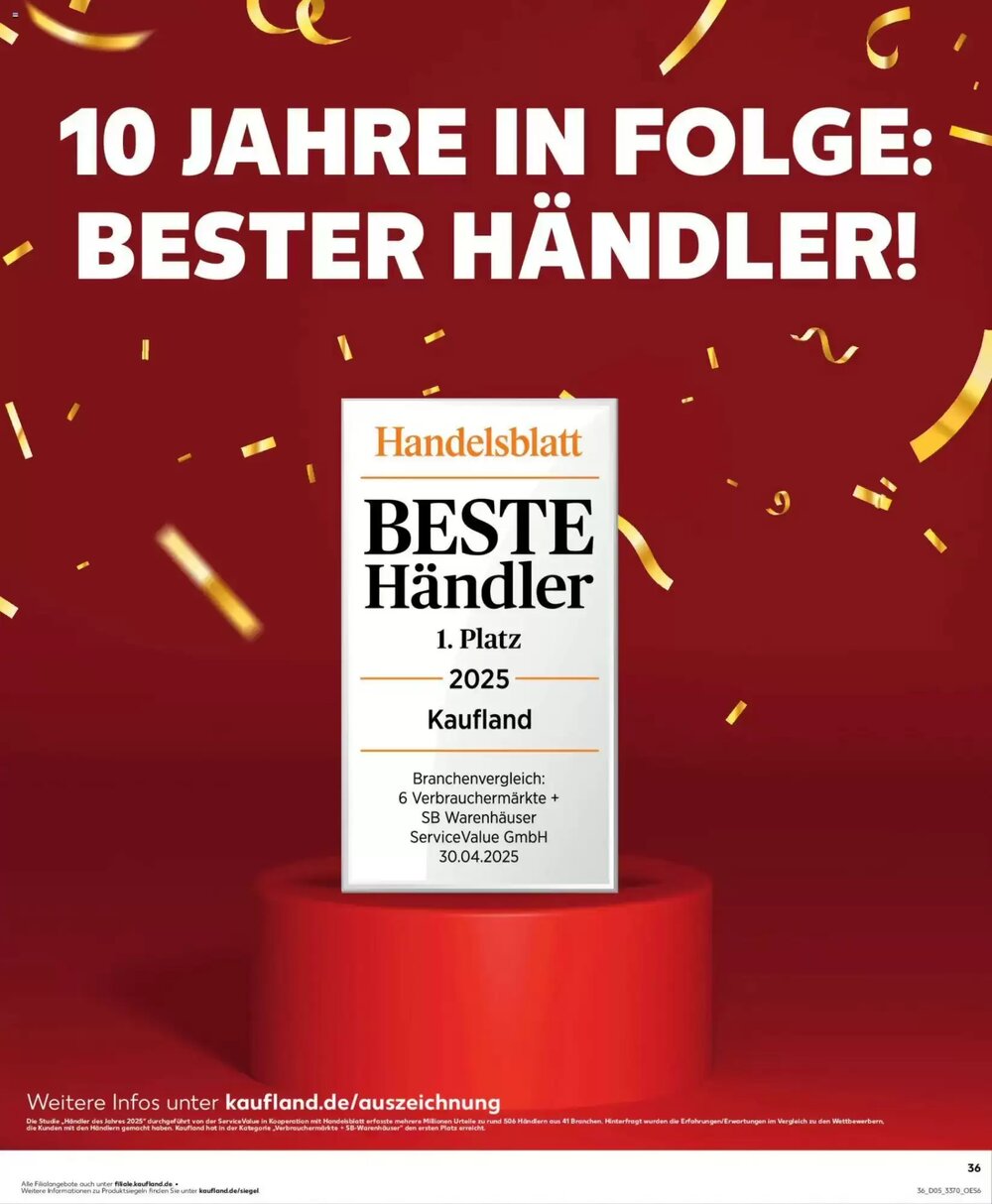 Kaufland Prospekt (ab 01.02.2026) zum Blättern - Seite 36
