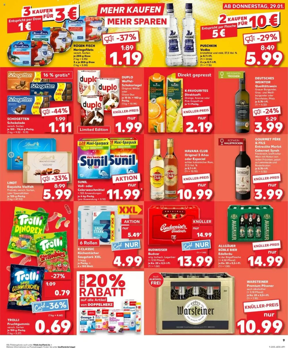 Kaufland Prospekt (ab 01.02.2026) zum Blättern - Seite 9
