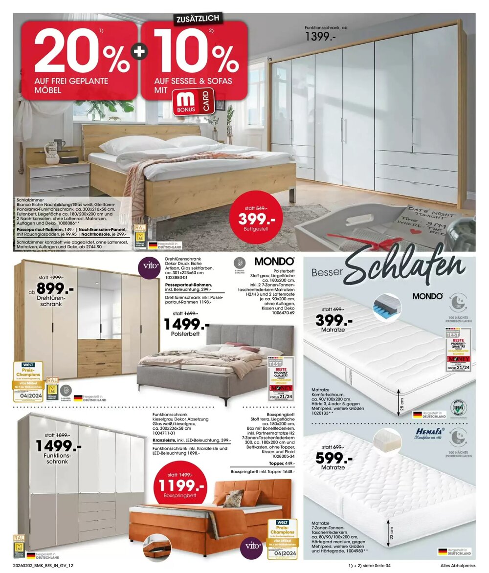 Möbel Martin Prospekt (ab 01.02.2026) zum Blättern - Seite 12