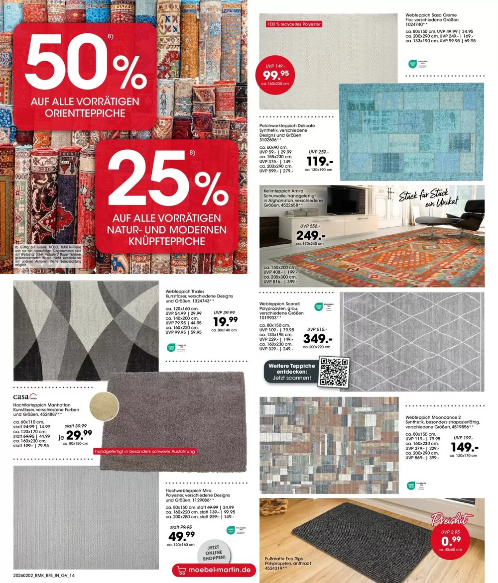 Möbel Martin Prospekt (ab 01.02.2026) zum Blättern - Seite 14