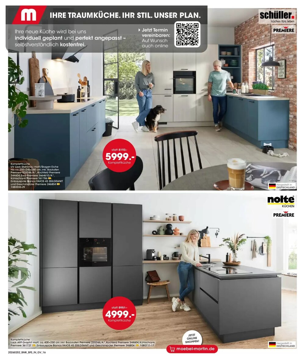 Möbel Martin Prospekt (ab 01.02.2026) zum Blättern - Seite 16