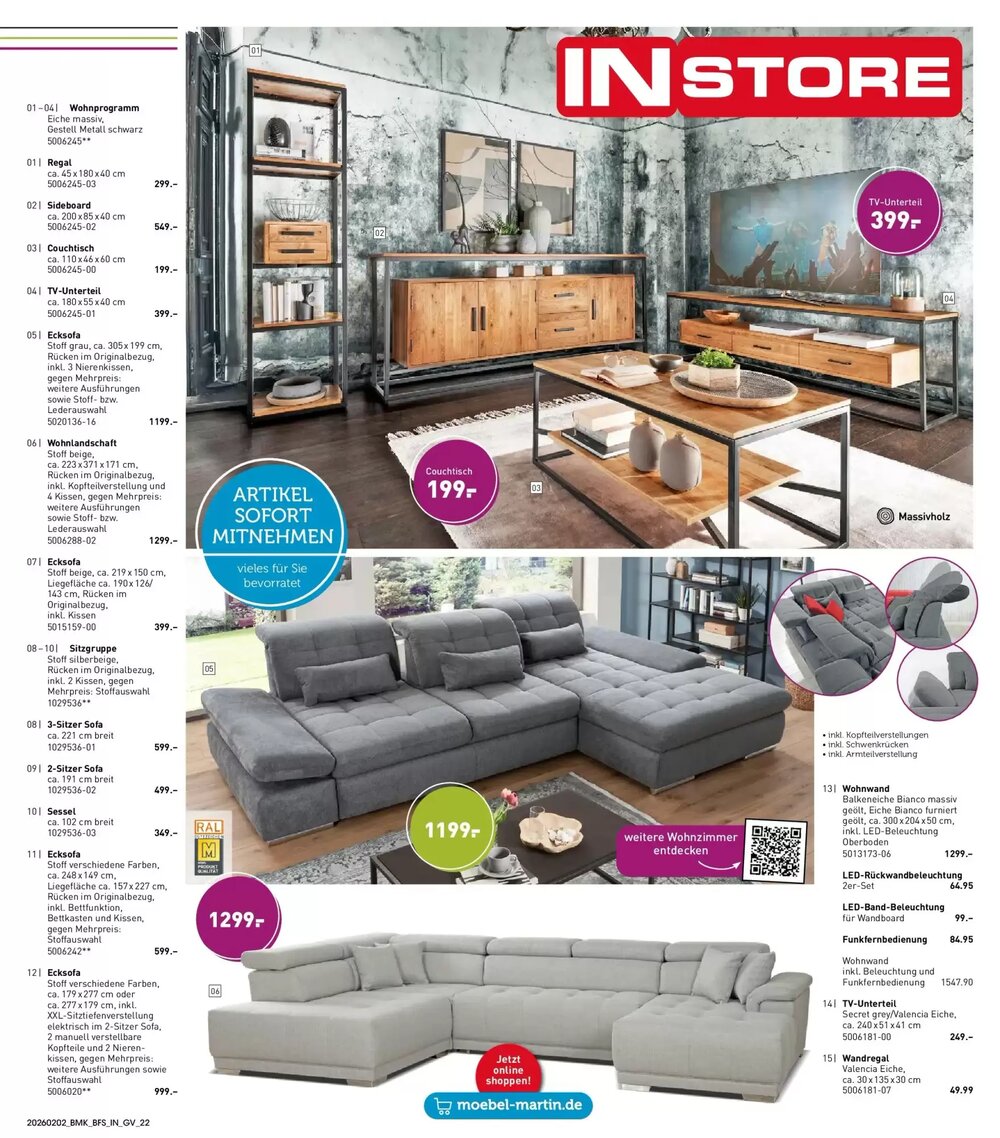 Möbel Martin Prospekt (ab 01.02.2026) zum Blättern - Seite 23