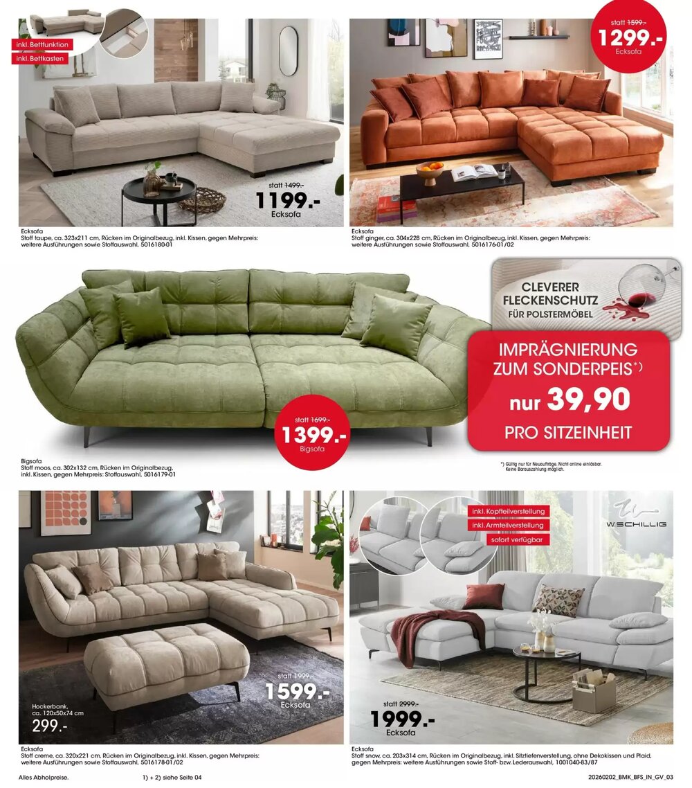 Möbel Martin Prospekt (ab 01.02.2026) zum Blättern - Seite 3