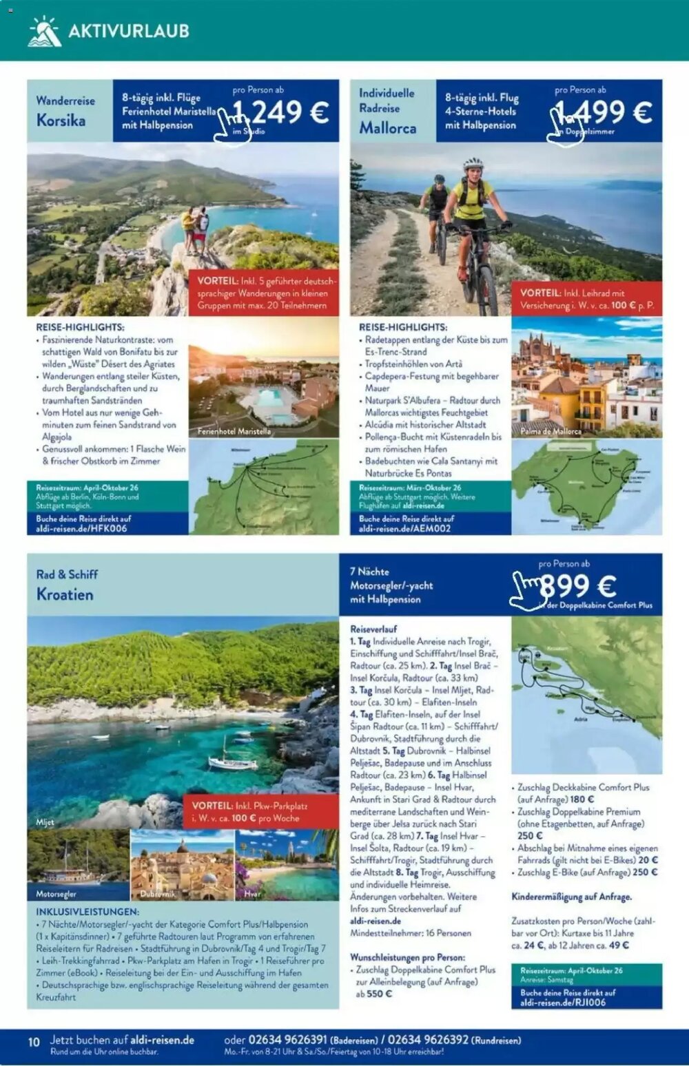 ALDI Nord Reisen Prospekt (ab 01.02.2026) zum Blättern - Seite 10