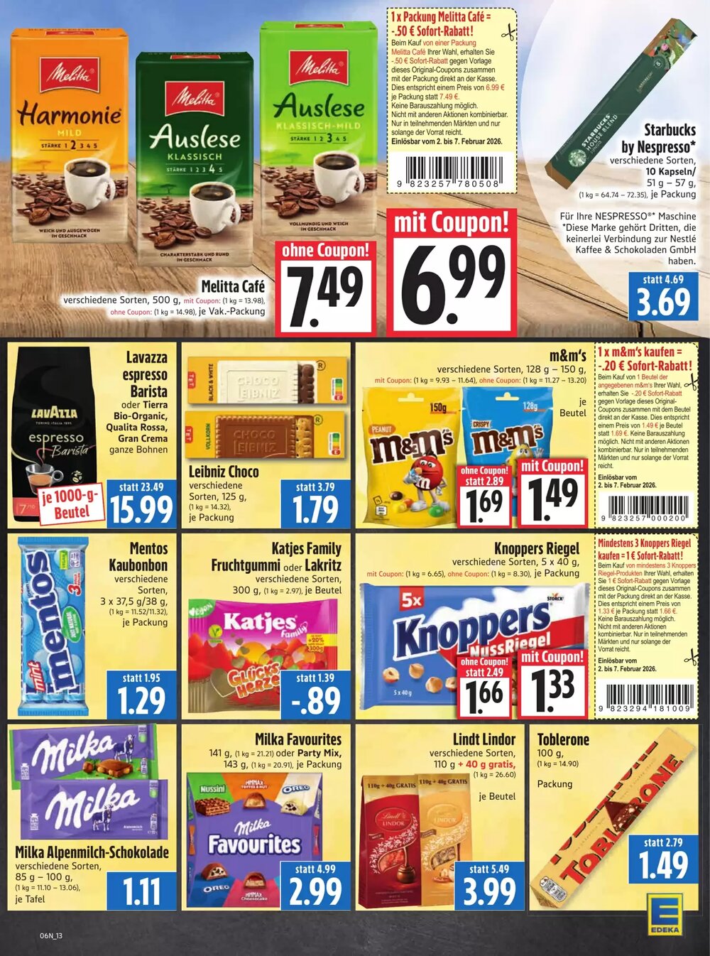 EDEKA Hahner Prospekt (ab 01.02.2026) zum Blättern - Seite 15