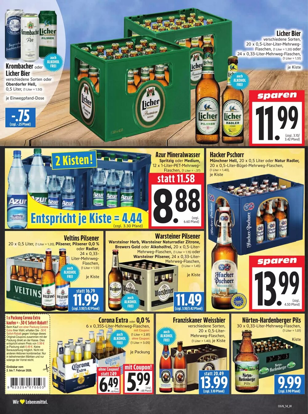 EDEKA Hahner Prospekt (ab 01.02.2026) zum Blättern - Seite 16