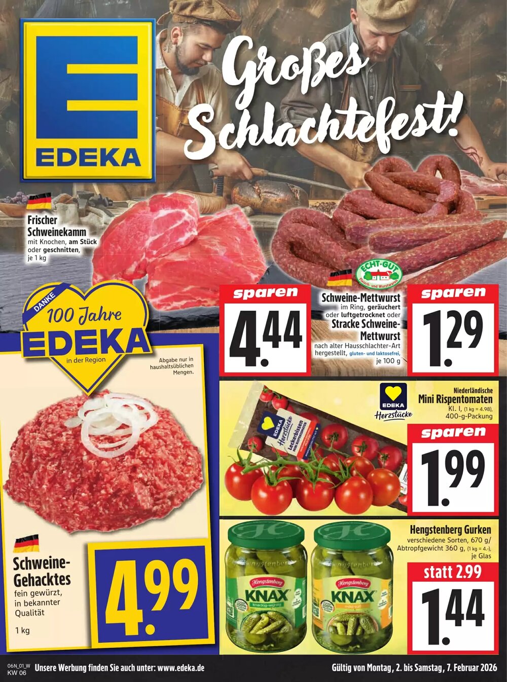 EDEKA Hahner Prospekt (ab 01.02.2026) zum Blättern - Seite 3