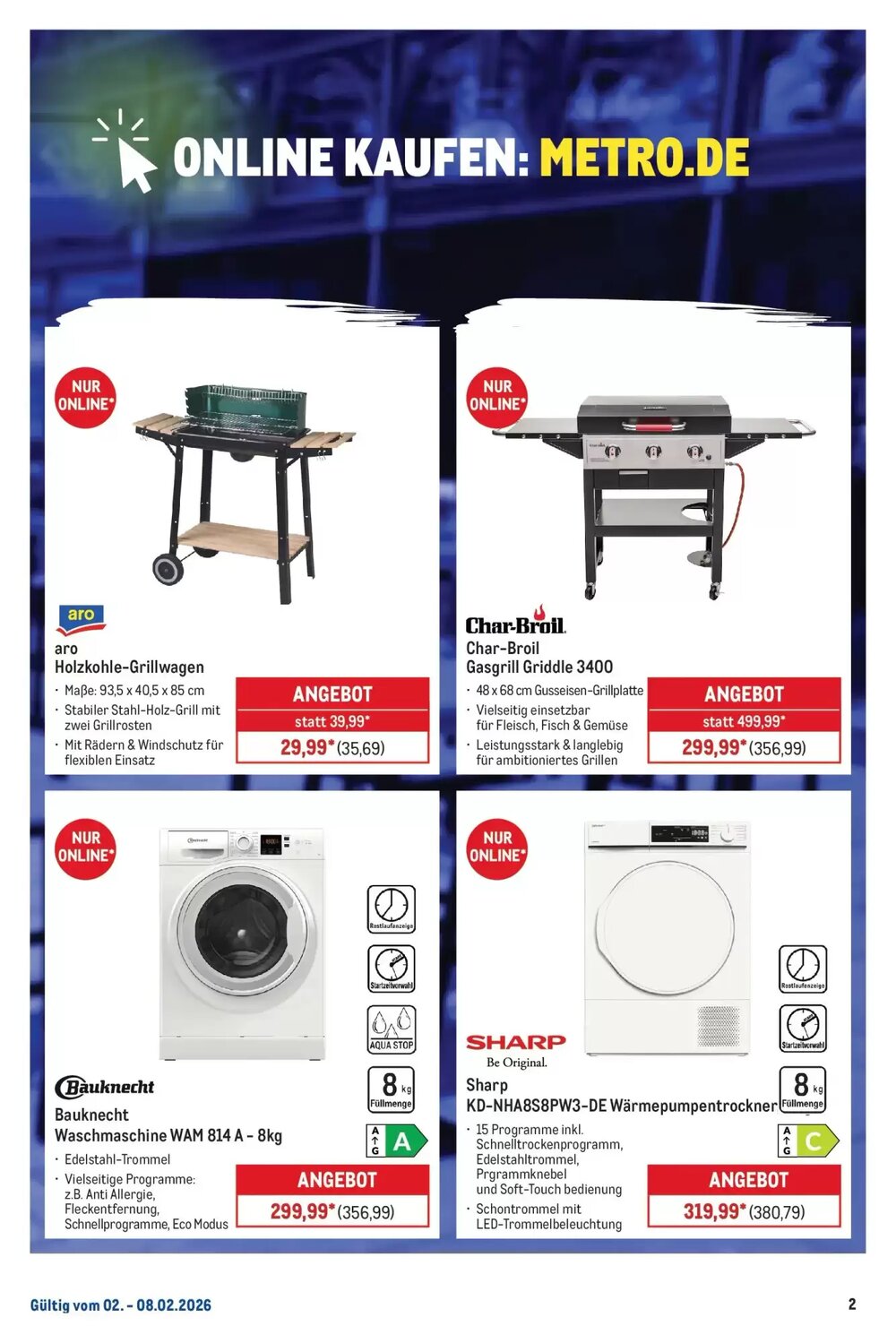 METRO Prospekt (ab 01.02.2026) zum Blättern - Seite 2