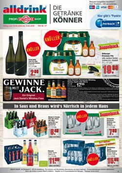 Profi Getränke Prospekt (ab 01.02.2026) zum Blättern