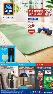 Aldi Süd Prospekt (ab 02.02.2026) zum Blättern - Seite 1