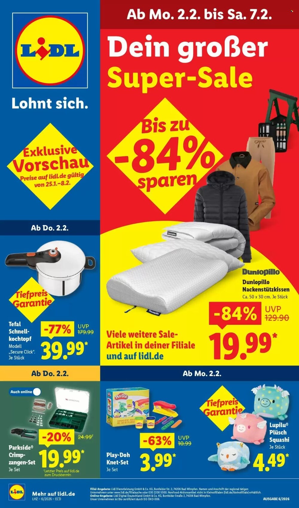 Lidl Prospekt (ab 02.02.2026) zum Blättern - Seite 1