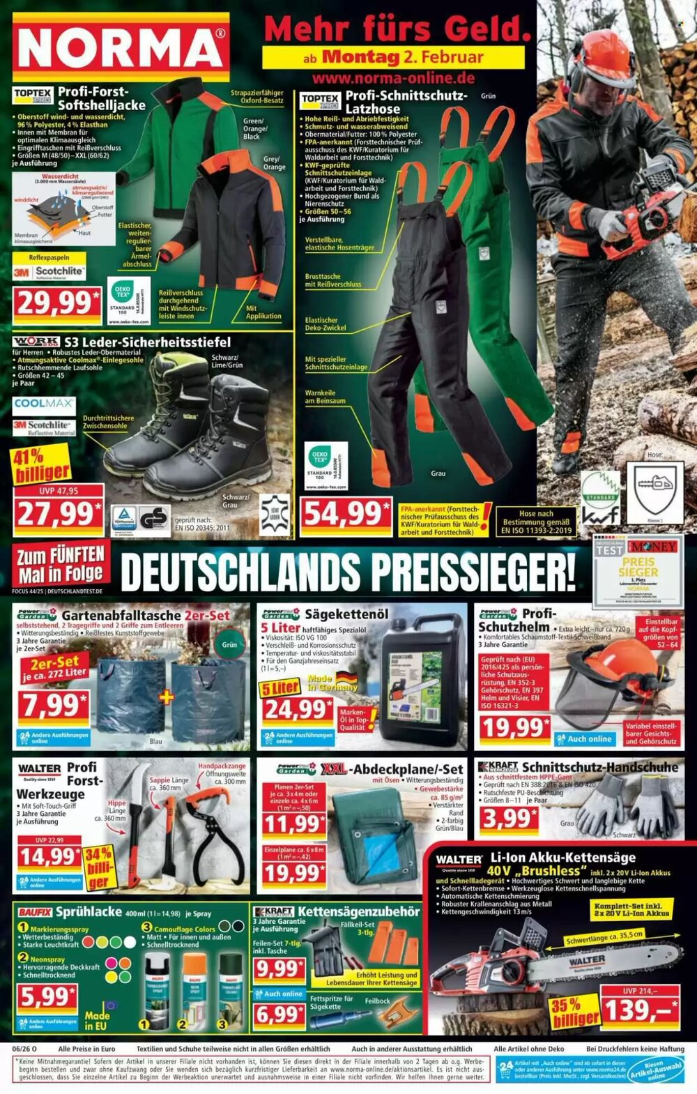 Norma Prospekt (ab 02.02.2026) zum Blättern - Seite 1