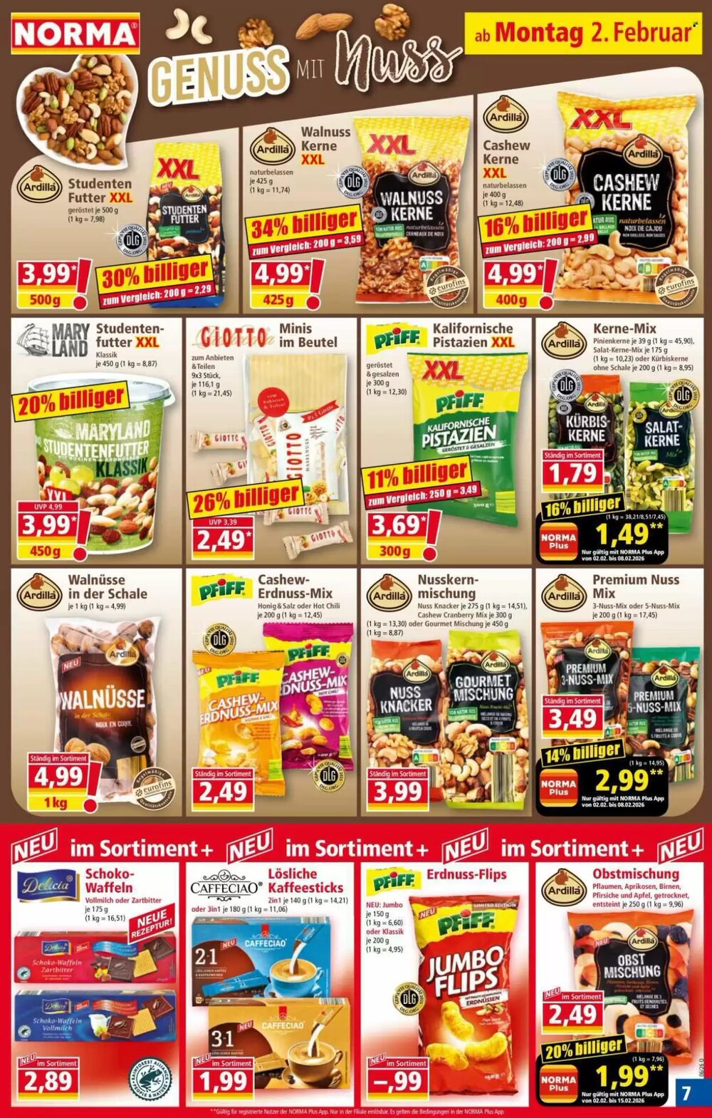 Norma Prospekt (ab 02.02.2026) zum Blättern - Seite 7