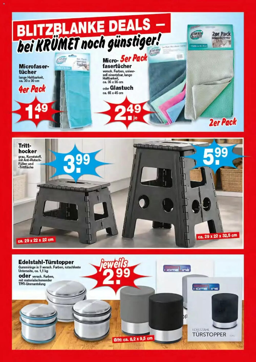 Krümet Sonderposten Prospekt (ab 02.02.2026) zum Blättern - Seite 5