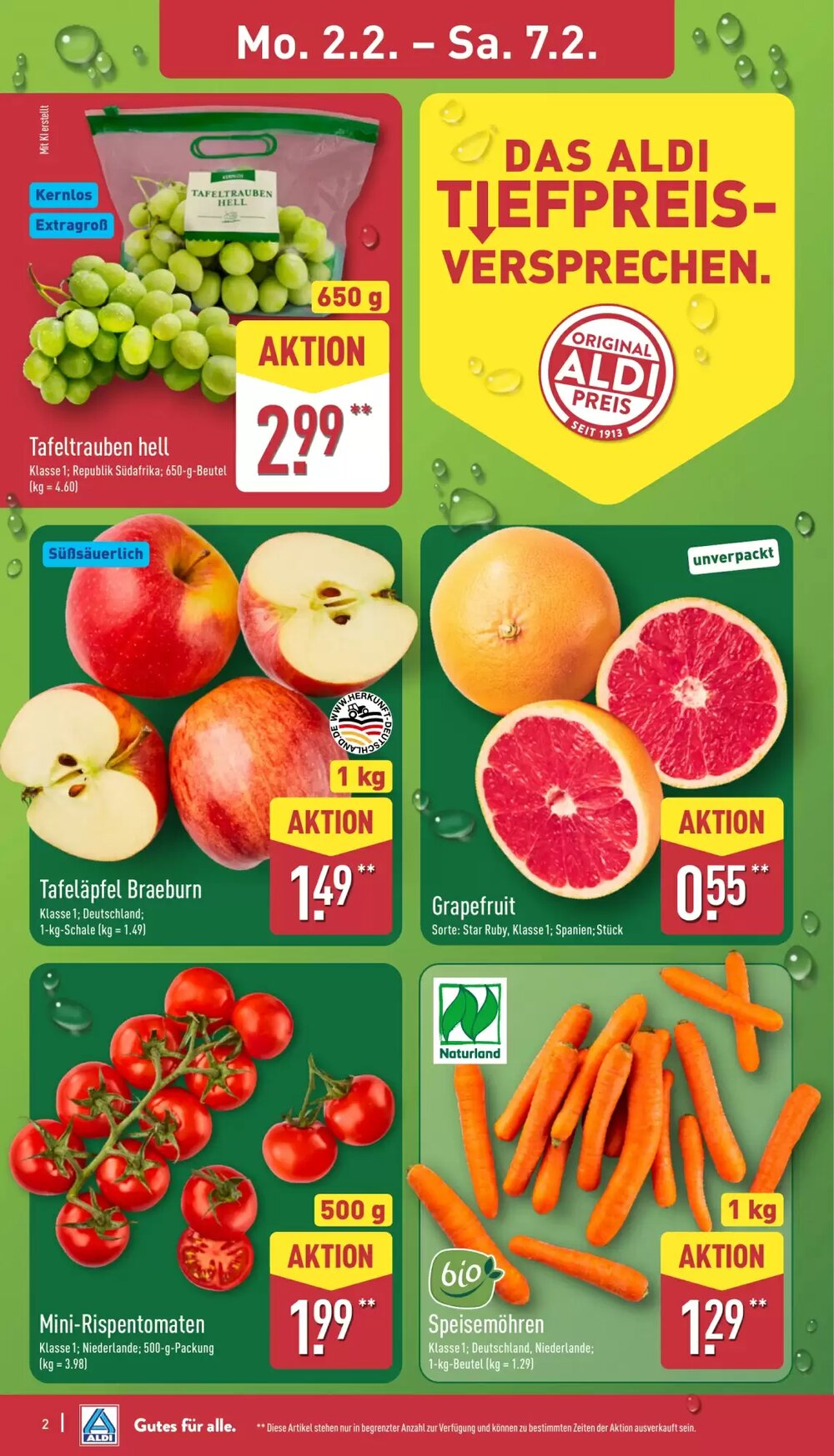 Aldi Nord Prospekt (ab 02.02.2026) zum Blättern - Seite 2