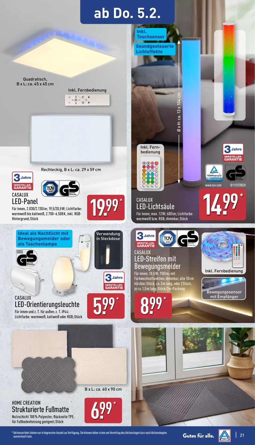 Aldi Nord Prospekt (ab 02.02.2026) zum Blättern - Seite 23