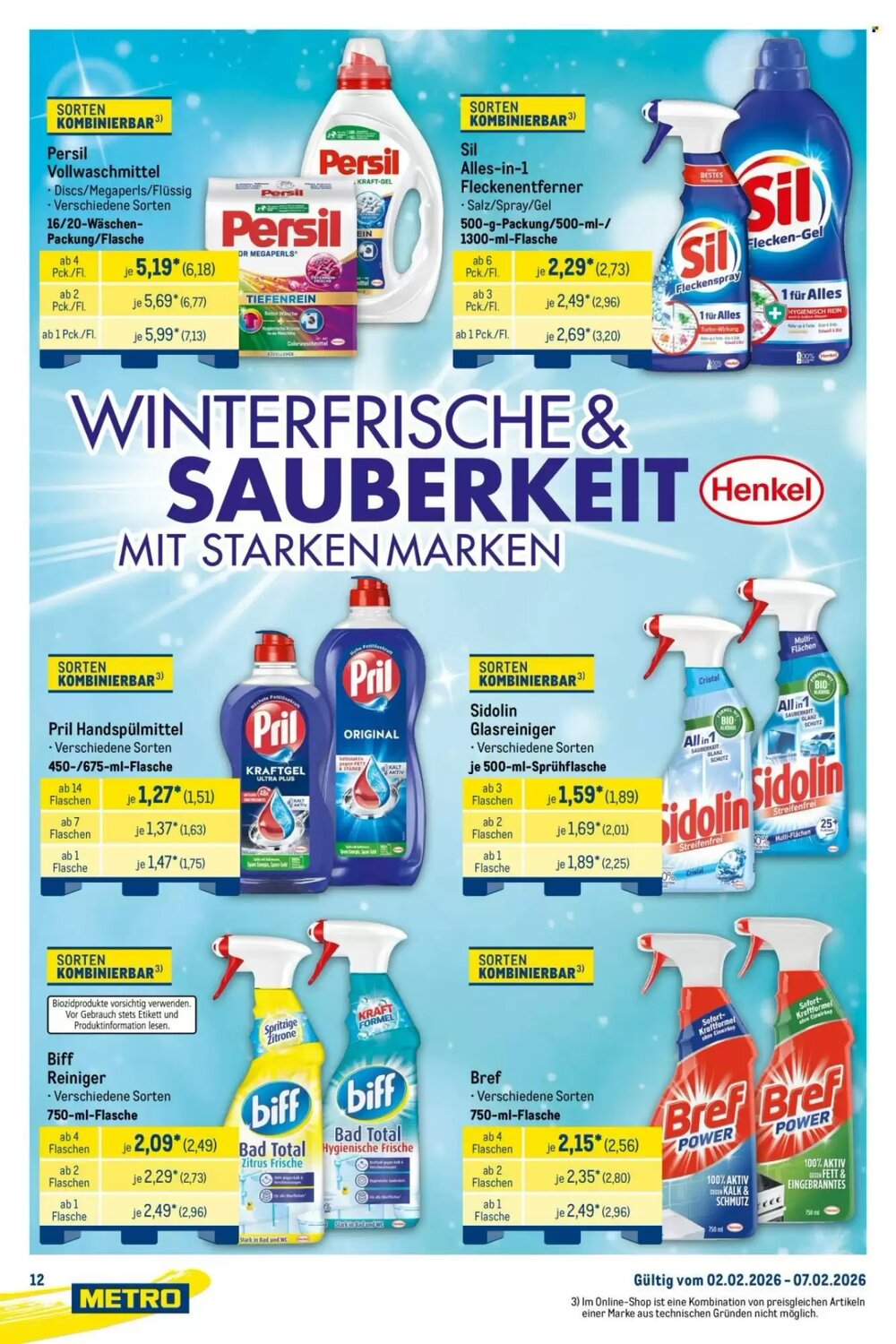 METRO Prospekt (ab 02.02.2026) zum Blättern - Seite 12