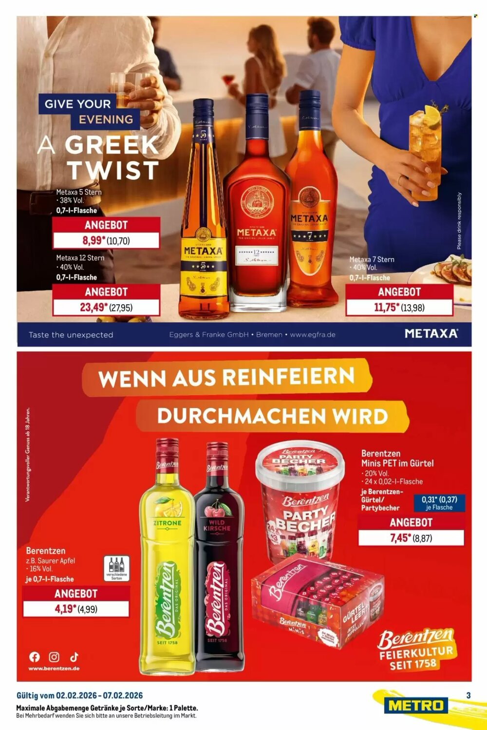 METRO Prospekt (ab 02.02.2026) zum Blättern - Seite 3