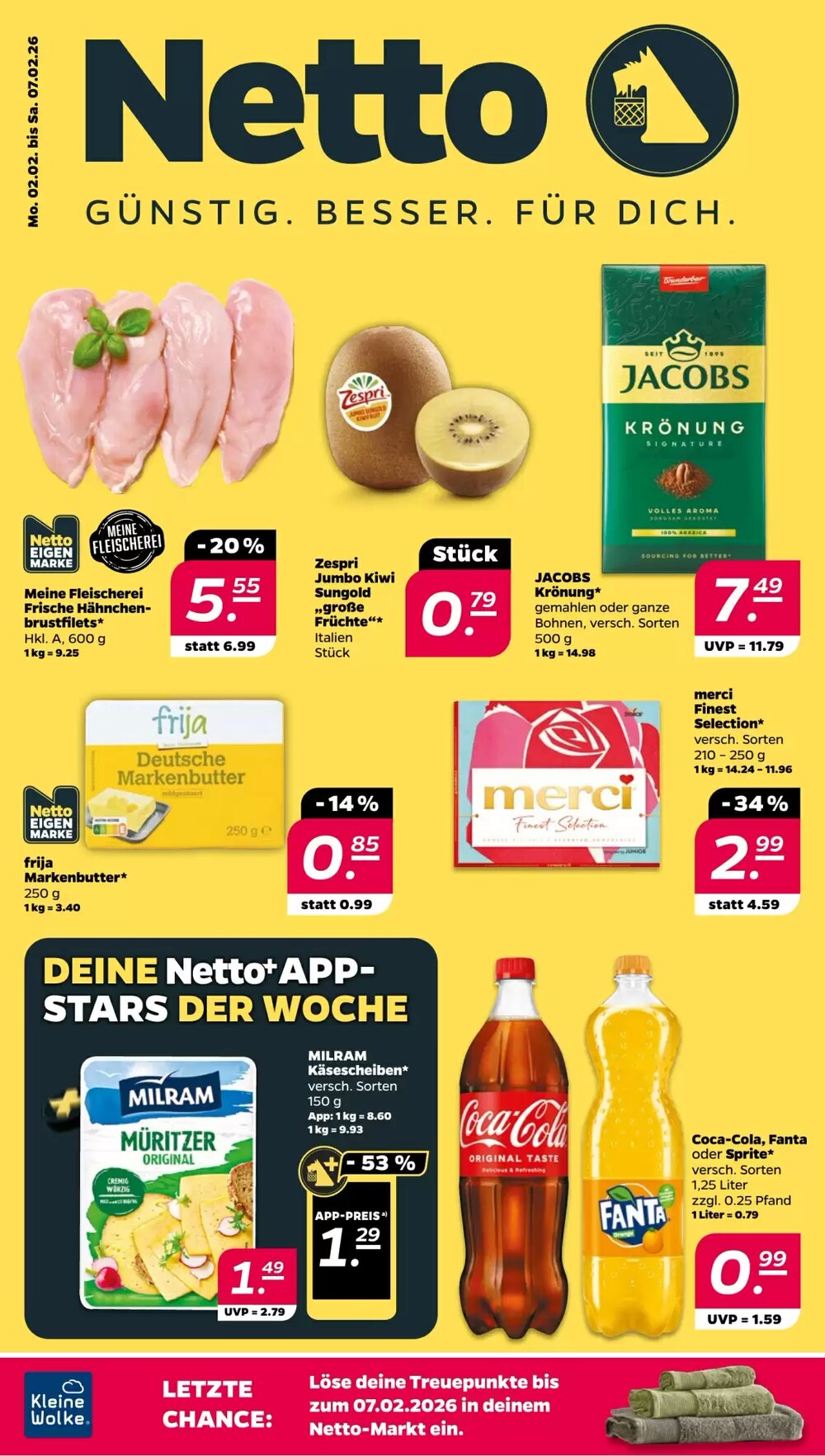 NETTO Prospekt (ab 02.02.2026) zum Blättern - Seite 1