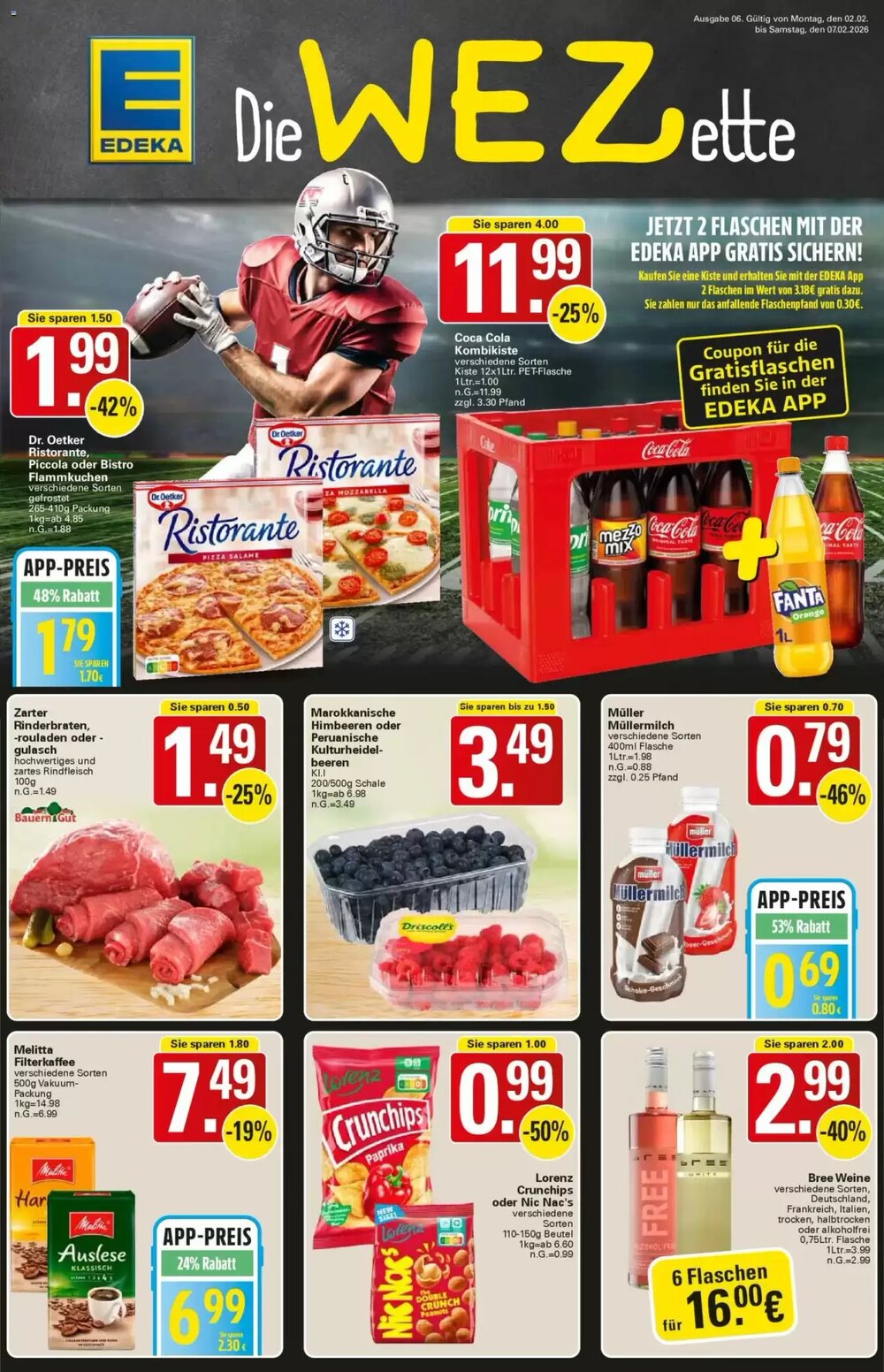 WEZ Prospekt (ab 02.02.2026) zum Blättern - Seite 1