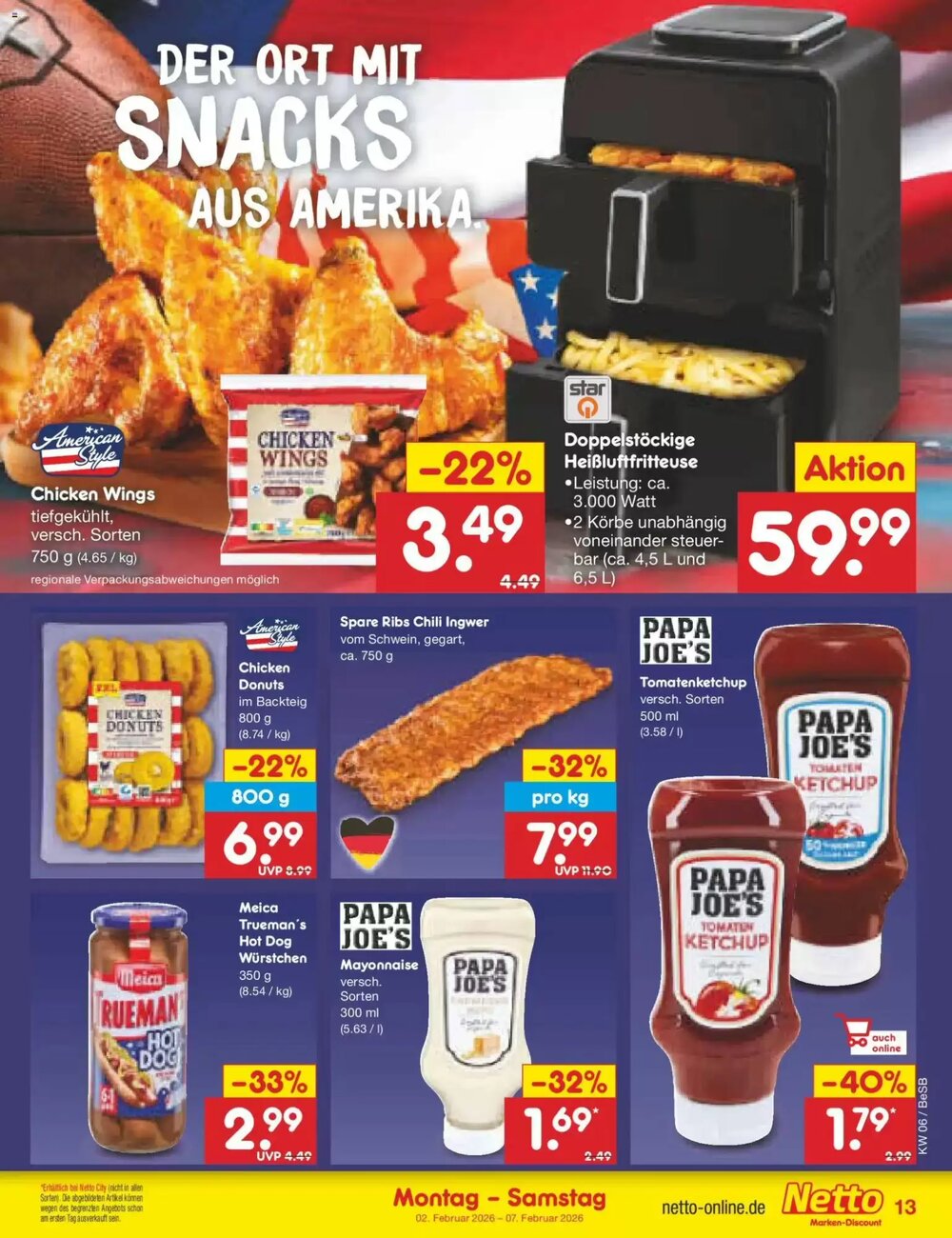 Netto Marken-Discount Prospekt (ab 02.02.2026) zum Blättern - Seite 13