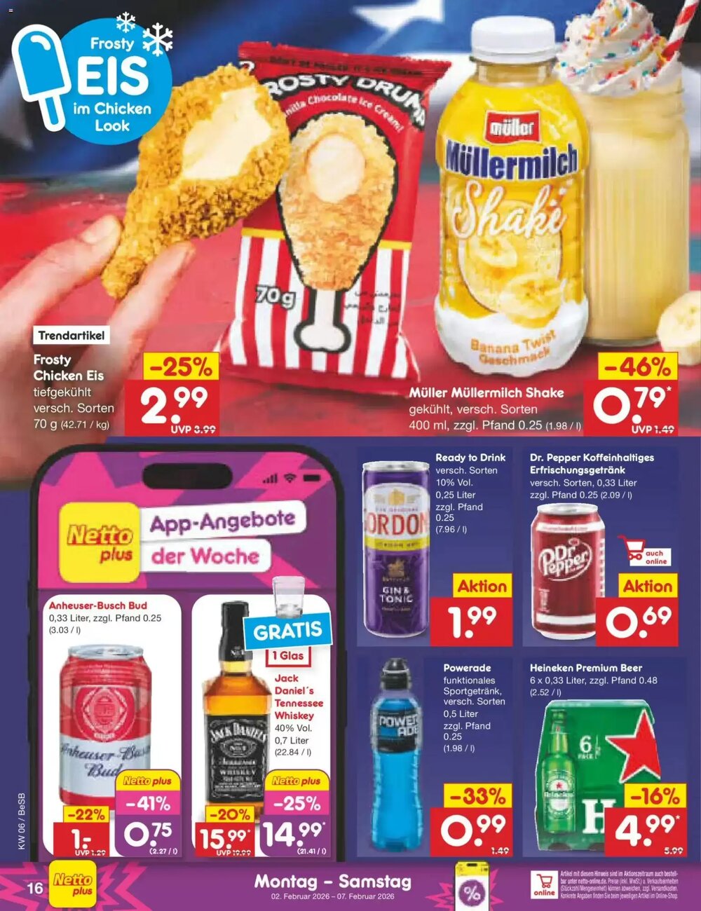 Netto Marken-Discount Prospekt (ab 02.02.2026) zum Blättern - Seite 16